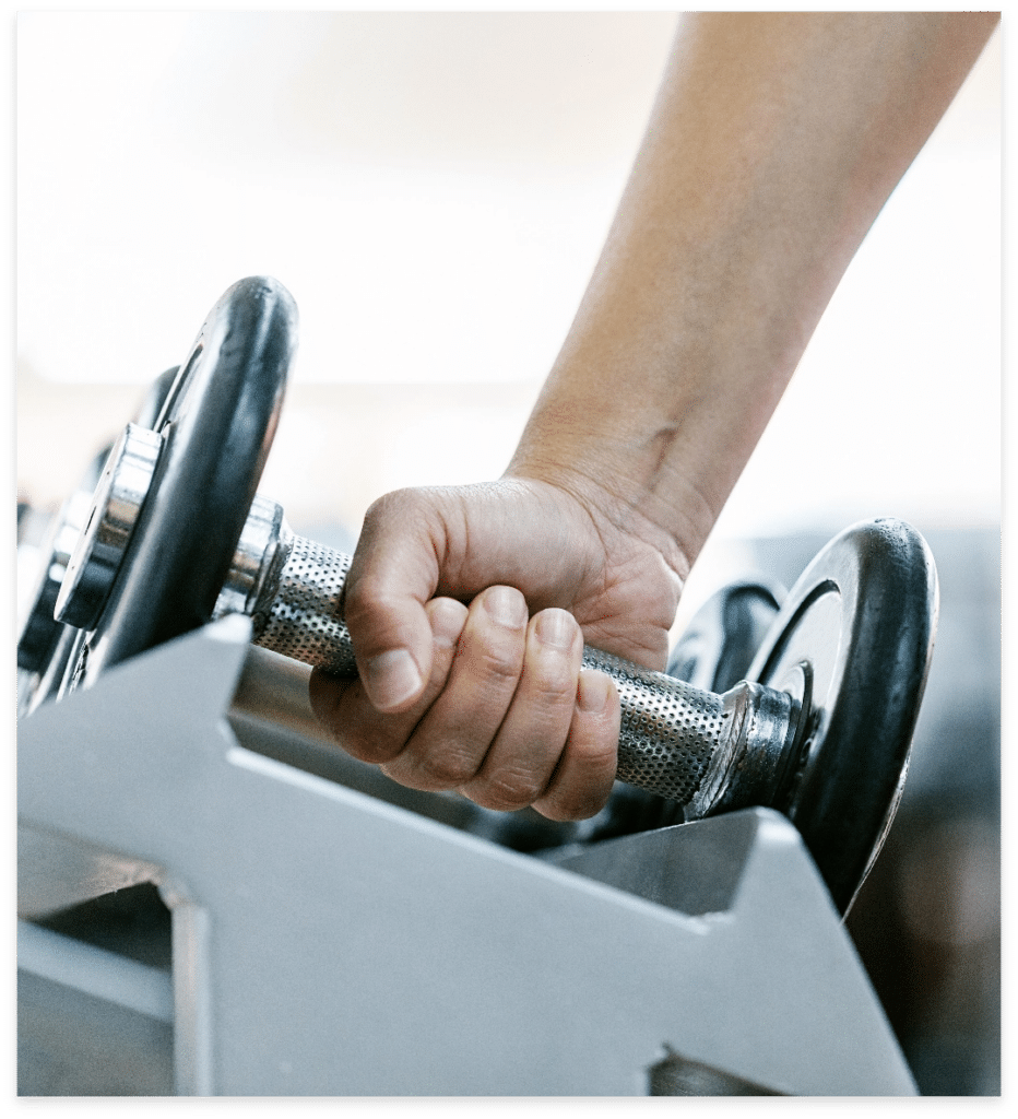 Woman Lifting Weights